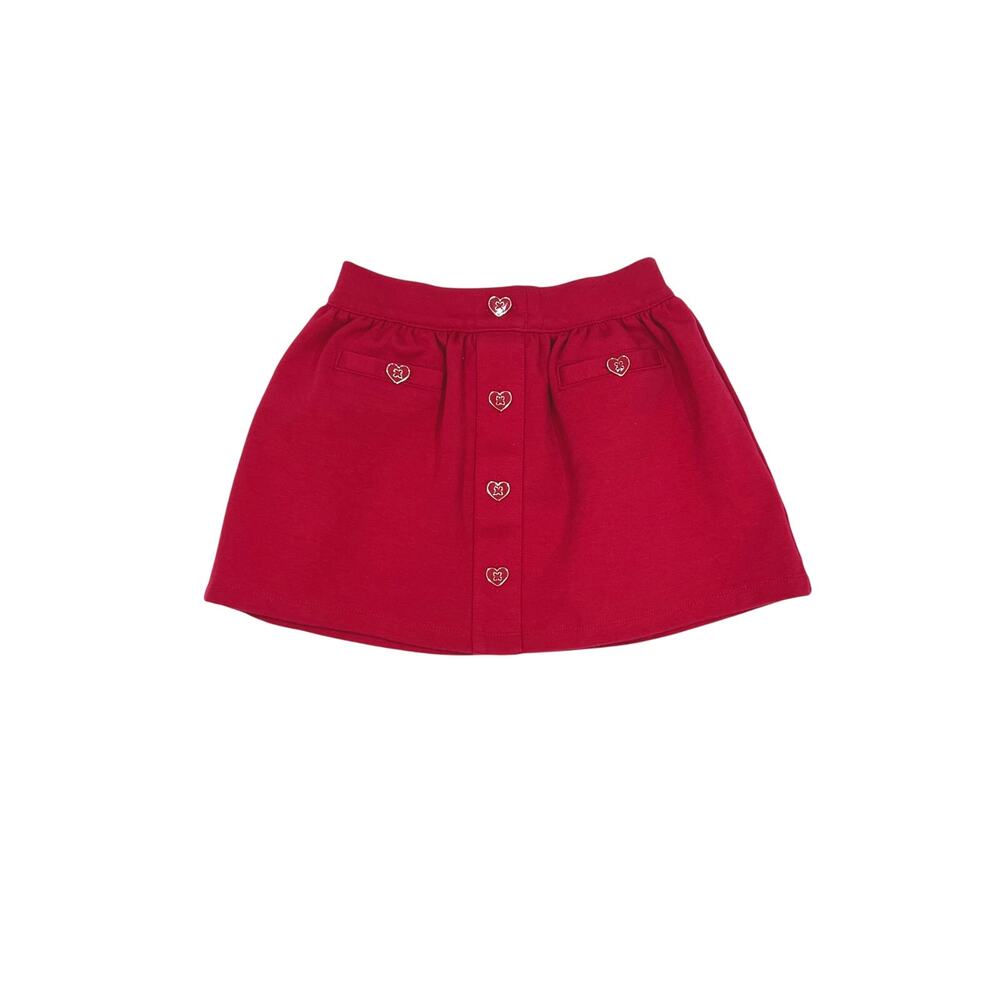 Janie and Jack Pink Label Heart Skirt